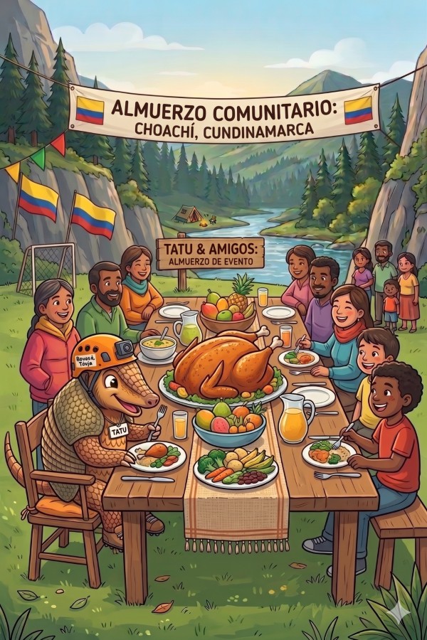 tatu almuerzo la chorrera
